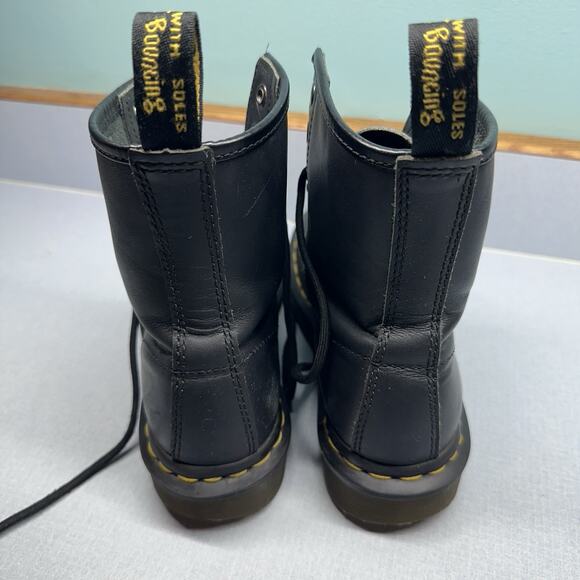 Dr. Martens Boots Womens Size 5 Us Soft Toe 1460 Slip Resistant‎ Work Black - Picture 3 of 11